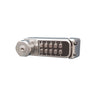 BorgLocks BL1716 Horizontal Mini Cabinet Lock with Key Override and Internal Cam Mechanism