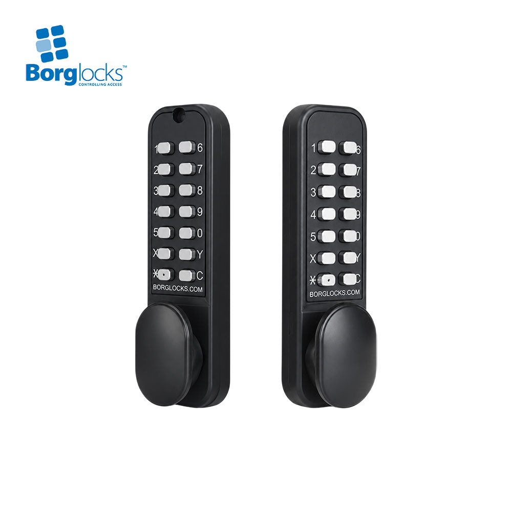 BorgLocks BL2027 ECP Back to Back Mortice Deadbolt Keypad Lock