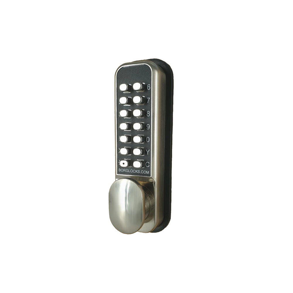 BorgLocks BL2201 ECP Tubular Latch Lock - Inside Paddle Handle with Holdback and ECP Coding Chamber
