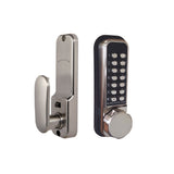 BorgLocks BL2501 ECP Tubular Latch Lock - Knurled Knob Keypad - Inside Paddle Handle with Holdback and ECP Coding Chamber