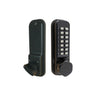 BorgLocks BL2607 ECP Mortice Deadbolt Keypad Lock with Knurled Knob Keypad and Inside Rim-Fixed Deadbolt