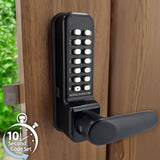 BorgLocks BL4305 ECP Marine Grade Lever Turn Keypad Lock with Inside Rim Fixed Deadbolt