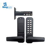 BorgLocks BL4307 ECP MG Pro Mechanical Digital Single Lever Keypad Tubular Deadbolt Lock