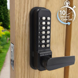BorgLocks BL4407 ECP MG Pro Marine Grade Mortise Deadbolt Keypad Lock for Timber Gates