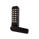 BorgLocks BL4442 ECP Marine Grade Back-to-Back Free Turning Lever Handle Keypad with 1-1/8 Inch Ali Latch