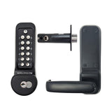 BorgLocks BL7801 ECP Marine Grade Heavy Duty Knob Turn Keypad, Key Override and Inside Handle