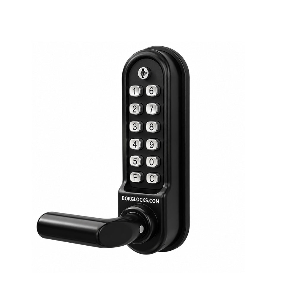 BorgLocks BL5201-ECP Marine Grade Lever Turn Keypad with Internal Handle and Tubular Latch