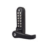 BorgLocks BL5701-ECP Lever Turn Keypad with Internal Handle, Built-in Key Override and Tubular Latch