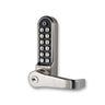BorgLocks BL5701-ECP Lever Turn Keypad with Internal Handle, Built-in Key Override and Tubular Latch
