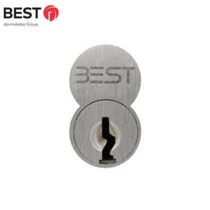 BEST - 1C7A1626 - Standard 7 Pin A Keyway - 626 (Satin Chrome Finish)
