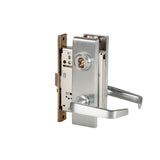 BEST - 45H7D15M - Storeroom Mortise Lock - 15 Lever - SFIC Less Core - Grade 1 - US26D (Satin Chrome-626)