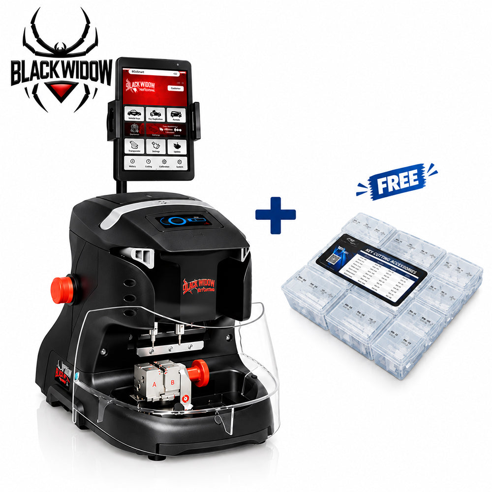 Black Widow - Key Cutting Machine DELUXE Promo Bundle