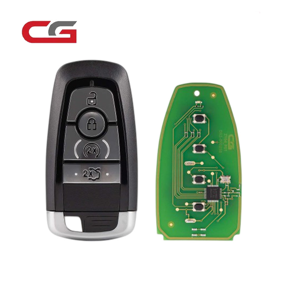 CGDI - C15-000031 - 4 Button Ford Style Universal Smart Remote