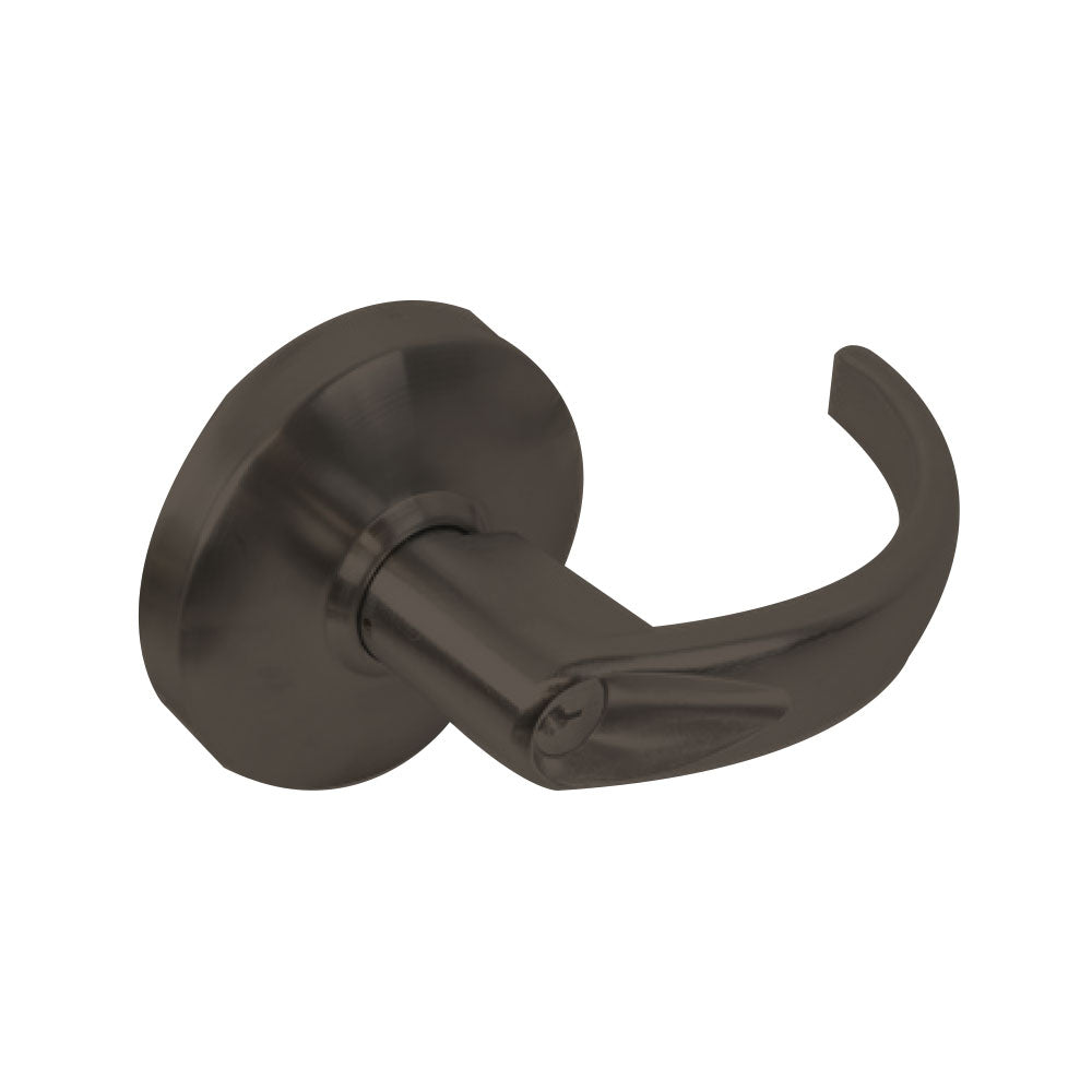 Cal-Royal - ENT00L - Clutch Cylindrical Lever for 9800, 7700, 6600, 2200, 5000, T5000 Series Lockset - Entrance Function - SFIC - C Keyway - Non-Handed - Grade 1