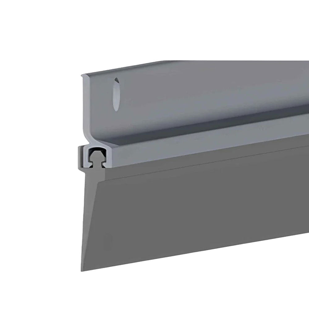 Cal-Royal - BTS-103 - Door Bottom Sweep made of Extruded Retainer and Vinyl Insert