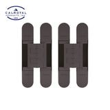 Cal-Royal - CR3D44 - 3D Adjustable Invisible Hinge - US10B - Dark Oxidized Satin Bronze Oil Rubbed (613) (Pack of 2)