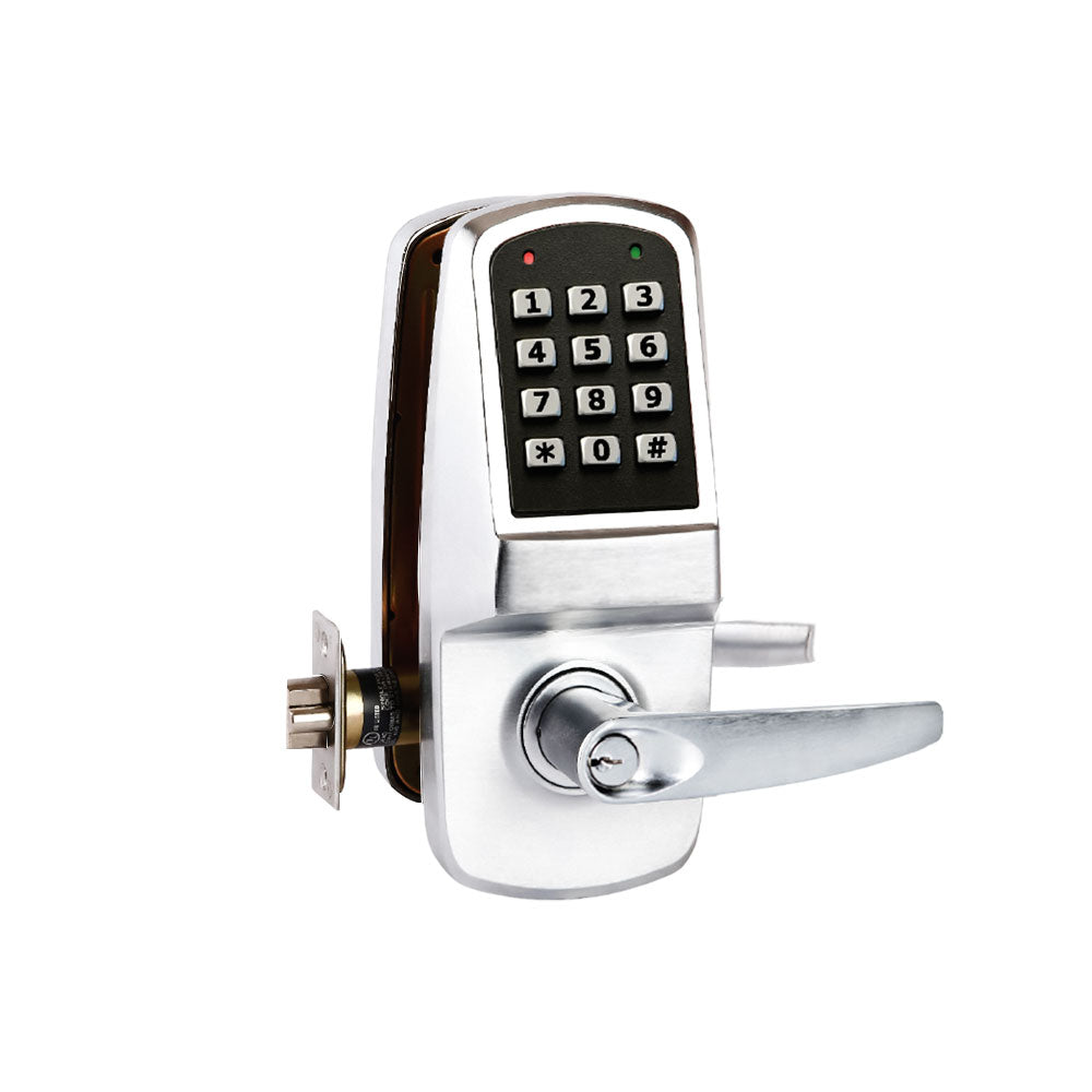 Cal-Royal - CR8000 - Heavy Duty Digital Keypad Door Lock with Clutch Technology - Entrance Function - Grade 1