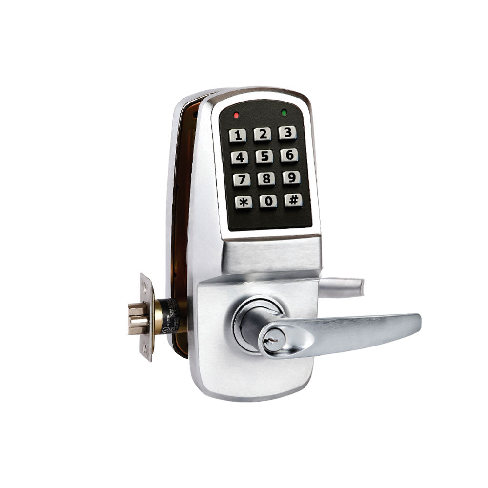 Cal-Royal - CR8000 - Heavy Duty Digital Keypad Door Lock with Clutch Technology - Entrance Function - Grade 1