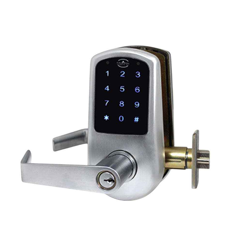 Cal-Royal - CR9000 - Commercial Digital Touch Screen Door Lock With Clutch Technology - Entrance - Grade 2