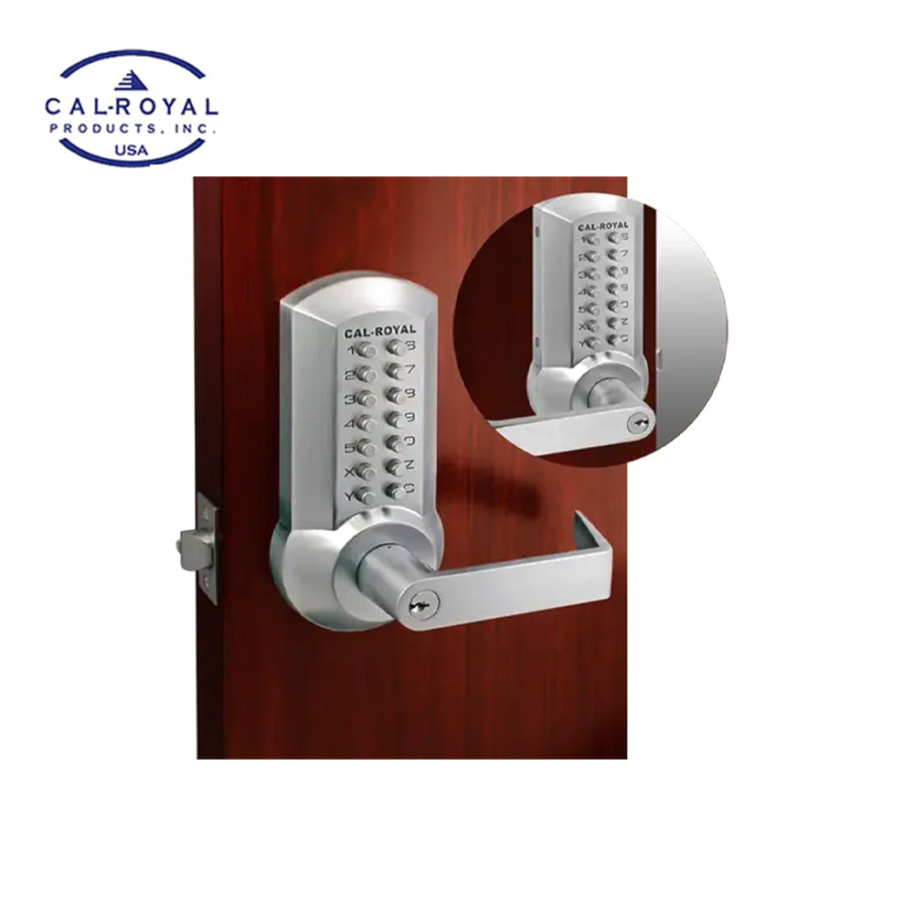 Cal-Royal - CRCODE203 - Mechanical Push Button Lock - Institution Function - Grade 2