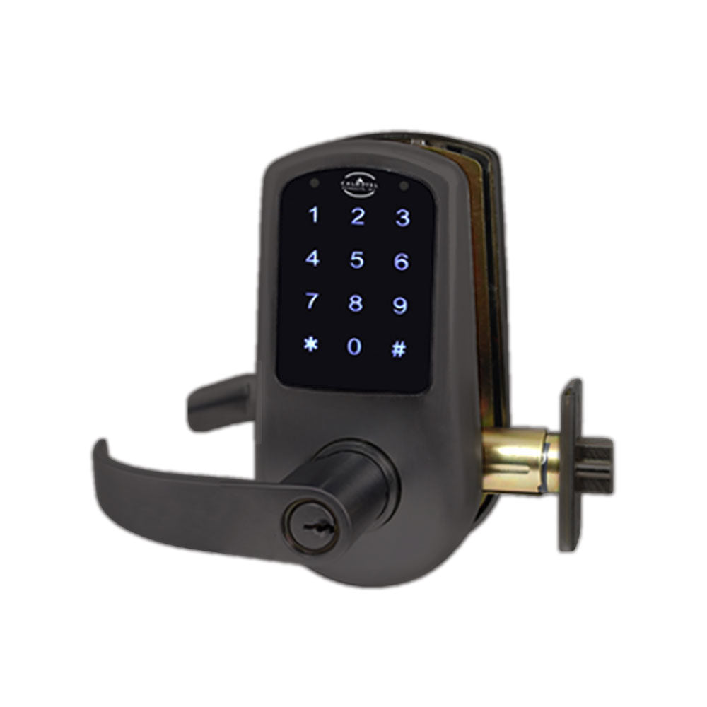 Cal-Royal - CR9000 - Commercial Digital Touch Screen Door Lock With Clutch Technology - Entrance - Grade 2