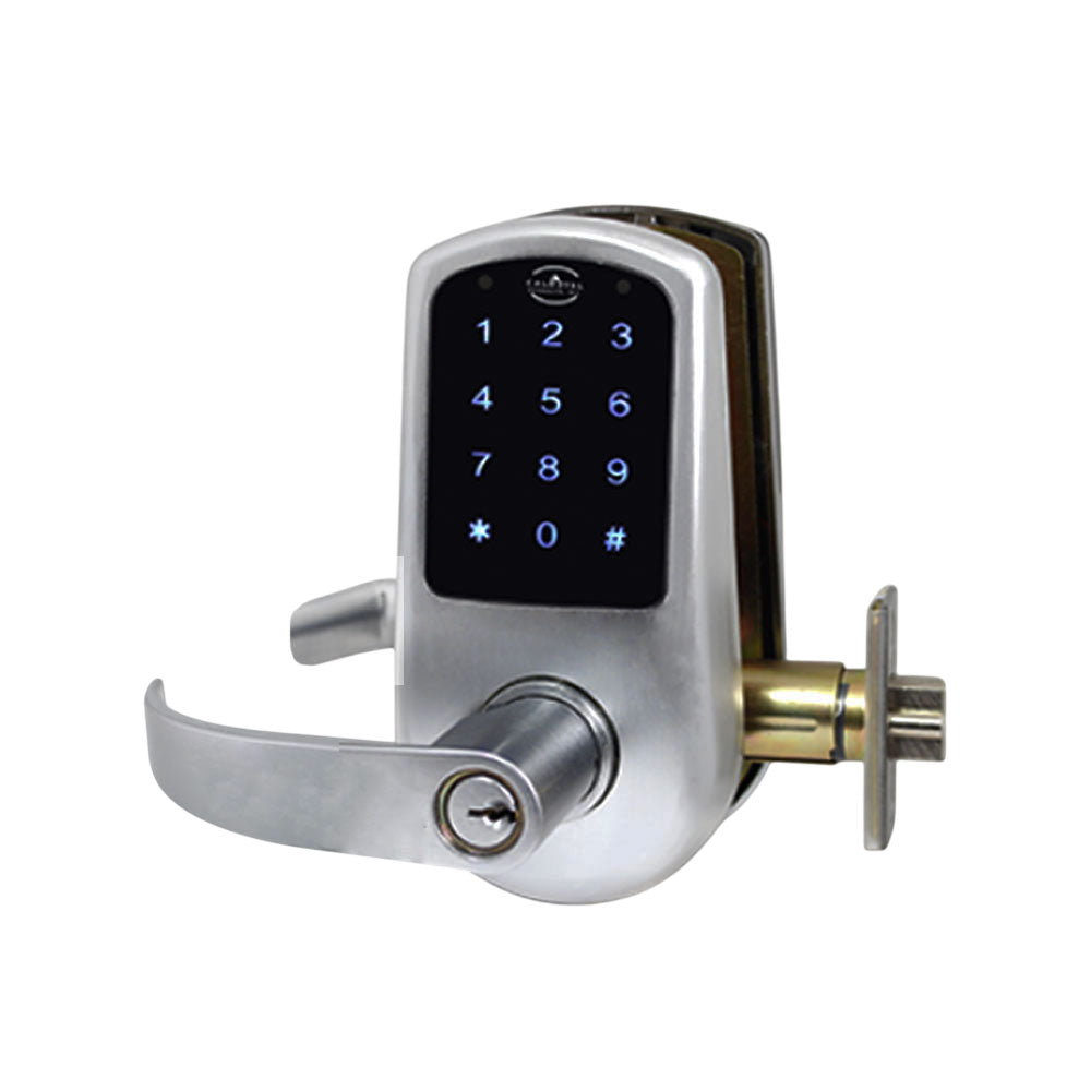 Cal-Royal - CR9000 - Commercial Digital Touch Screen Door Lock With Clutch Technology - Entrance - Grade 2