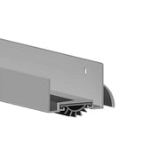 Cal-Royal - DSR-410 - Door Shoe with Rain Drip Design and Vinyl Insert