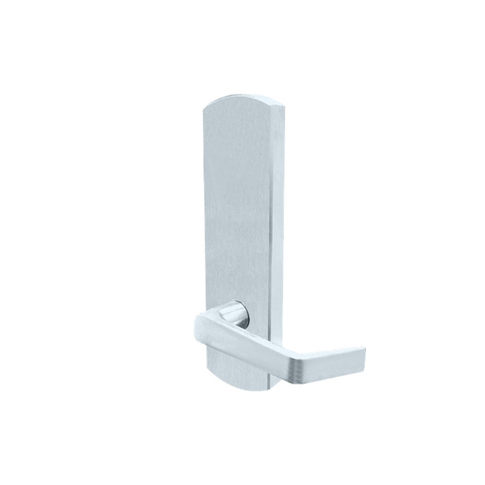 Cal-Royal - ESC7740 - Privacy Rigid Escutcheon Exit Device Lever Trim with 2-3/4" Backset - Grade 1 - US26D - Satin Chromium Plated (626)