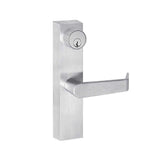 Cal-Royal GLSESC-05 Storeroom Escutcheon Lever Trim for 7700 & 9800 Narrow Stile Exit Devices - Grade 1