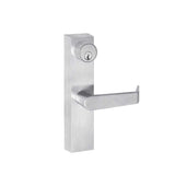Cal-Royal GLSESC-40 Dummy Escutcheon Lever Trim for 7700 & 9800 Narrow Stile Exit Devices - Grade 1