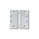 Cal-Royal - HOSBB31 - Standard Weight Two Ball Bearing Hinges Hospital Tip with Non-Removable Pin and 4-1/2" x 4-1/2" - Stainless Steel