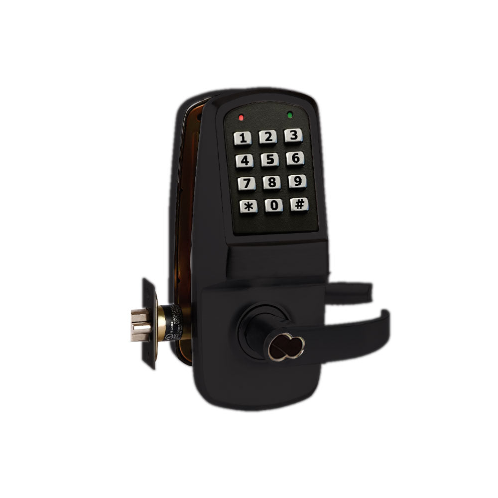 Cal-Royal - ICCR8000 - Heavy Duty Digital Keypad Door Lock with Clutch Technology and Interchangeable Core - Entrance Function - Grade 1