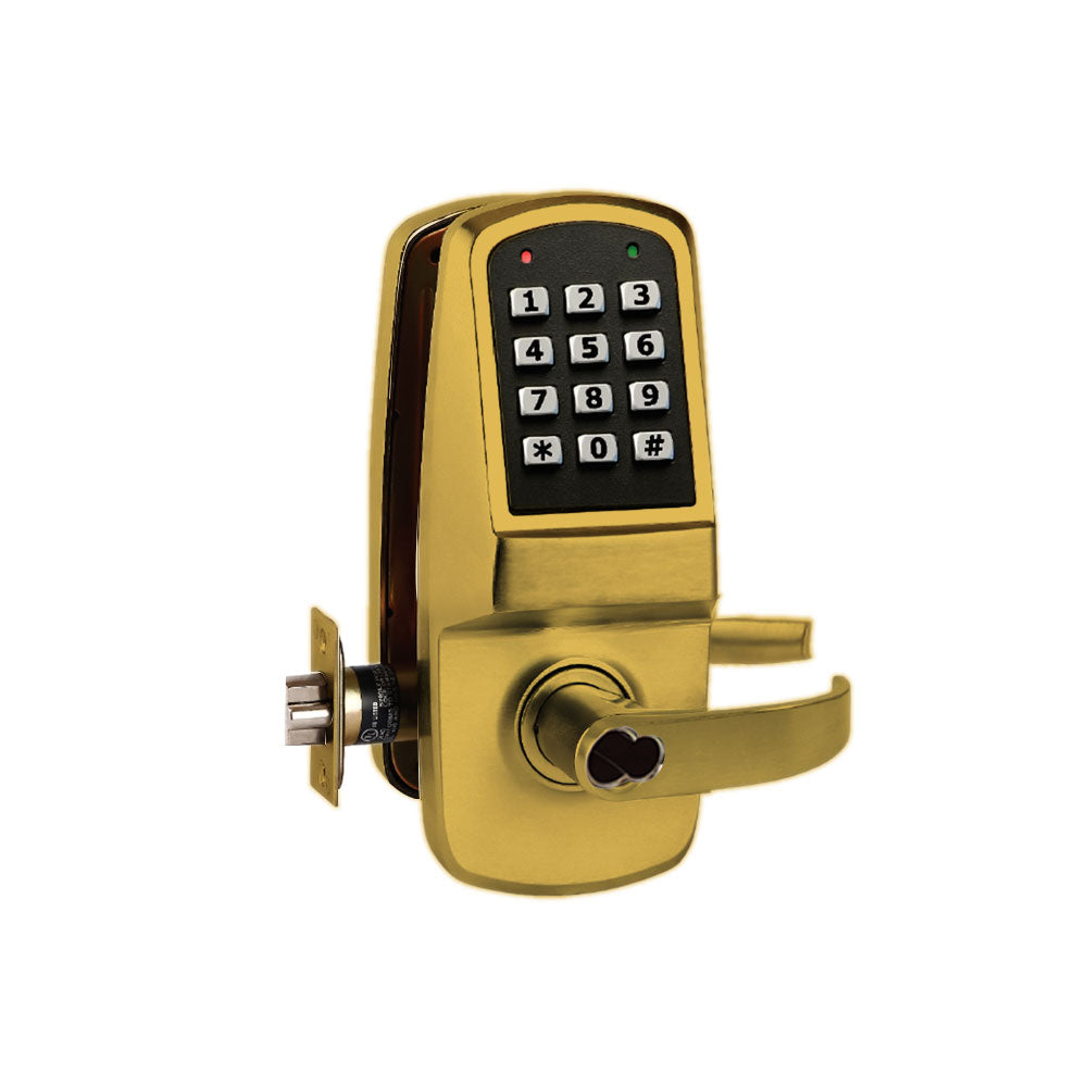 Cal-Royal - ICCR8000 - Heavy Duty Digital Keypad Door Lock with Clutch Technology and Interchangeable Core - Entrance Function - Grade 1