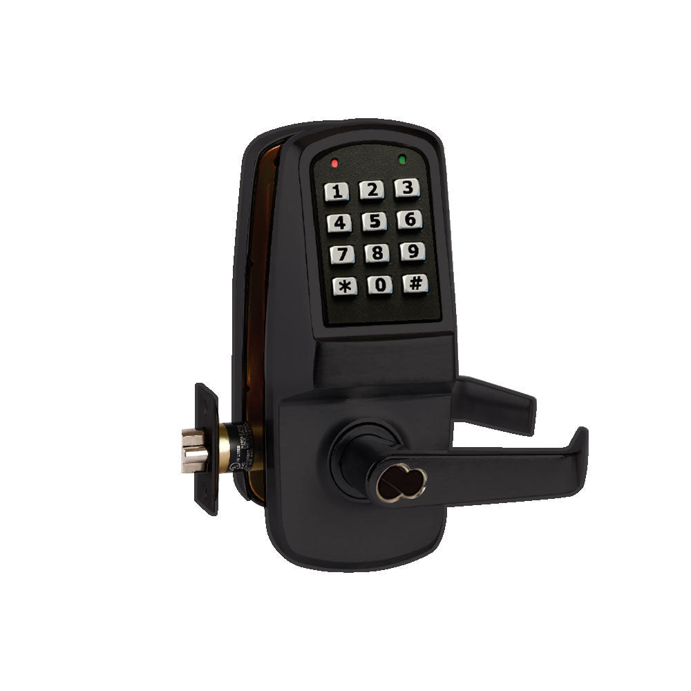 Cal-Royal - ICCR8000 - Heavy Duty Digital Keypad Door Lock with Clutch Technology and Interchangeable Core - Entrance Function - Grade 1