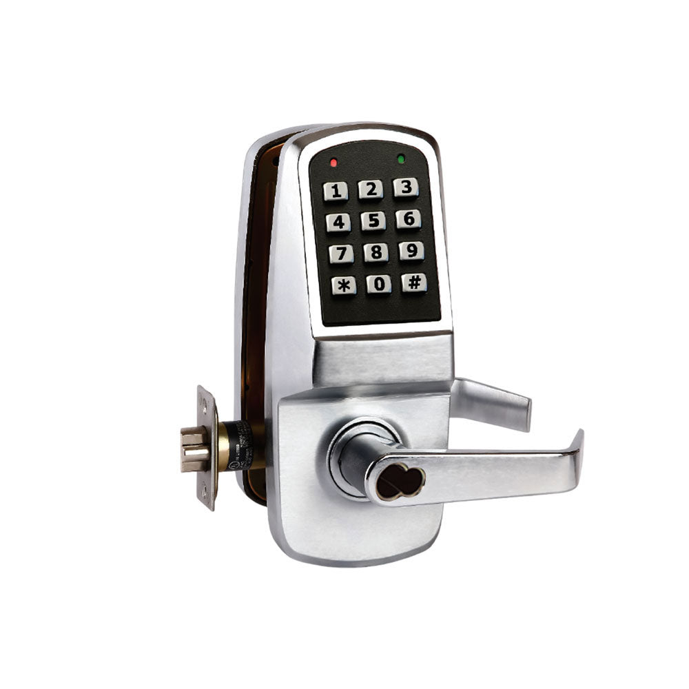 Cal-Royal - ICCR8000 - Heavy Duty Digital Keypad Door Lock with Clutch Technology and Interchangeable Core - Entrance Function - Grade 1
