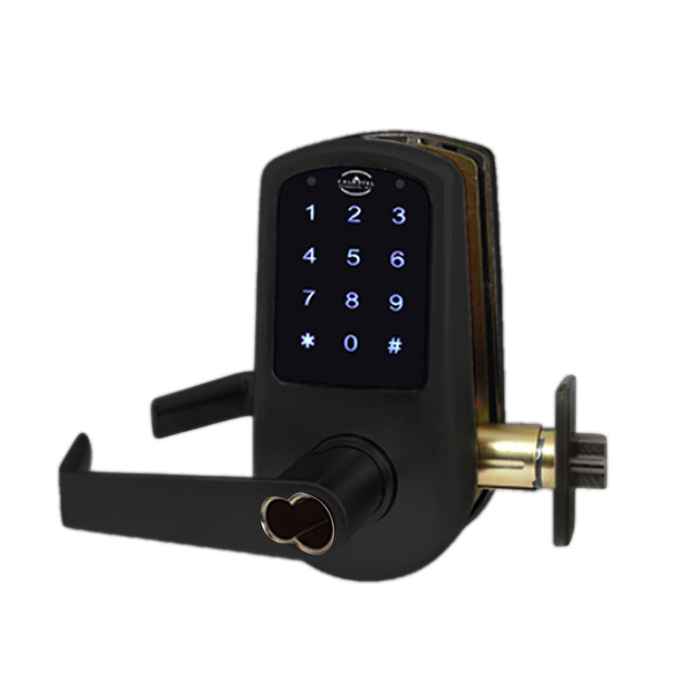 Cal-Royal - ICCR9000 - Commercial Digital Touch Screen Door Lock With Clutch Technology - Entrance - Interchangeable Core - Grade 2