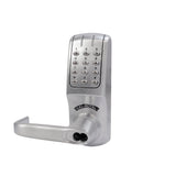 Cal-Royal - ICCRCODE007 - Clutch Keyless Electronic Exit Trim Lock with SFIC Prep for 7700 and 9800 Series Rim Exit Devices - Grade 1