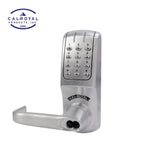Cal-Royal - ICCRCODE007 - Clutch Keyless Electronic Exit Trim Lock with SFIC Prep for 7700 and 9800 Series Rim Exit Devices - Grade 1