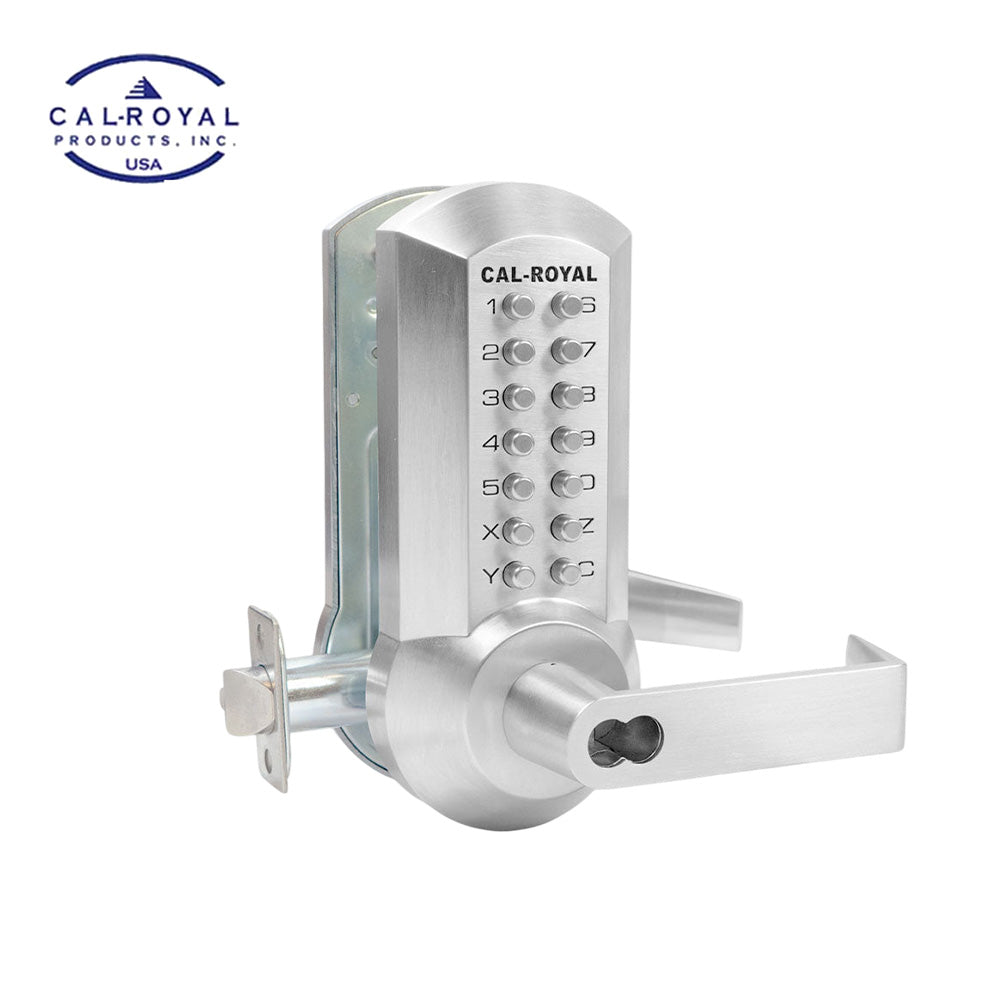Cal-Royal - ICCRCODE203 - Mechanical Easy Code Change Exit Trim with IC Core - Institution Function - Grade 2