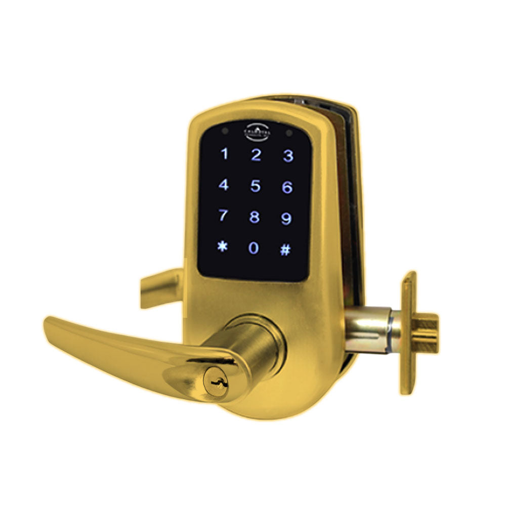Cal-Royal - CR9000 - Commercial Digital Touch Screen Door Lock With Clutch Technology - Entrance - Grade 2