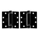Cal-Royal - NEWSH140 - Single Spring Hinges - US1 - Flat Black Coated (631) (Pack of 2)