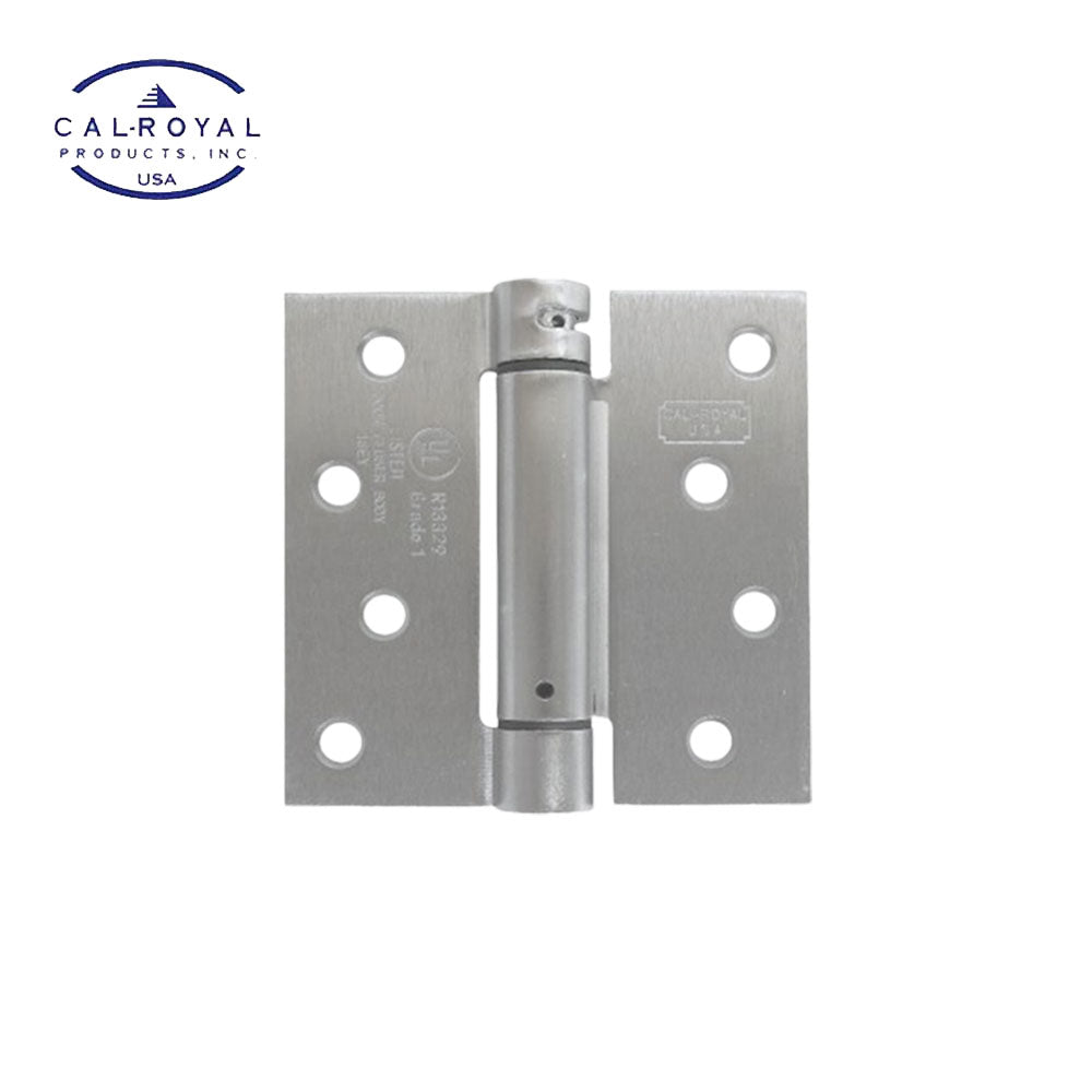 Cal-Royal NEWSH44SQ Residential Spring Hinges Square Corner - Size 4" x 4"