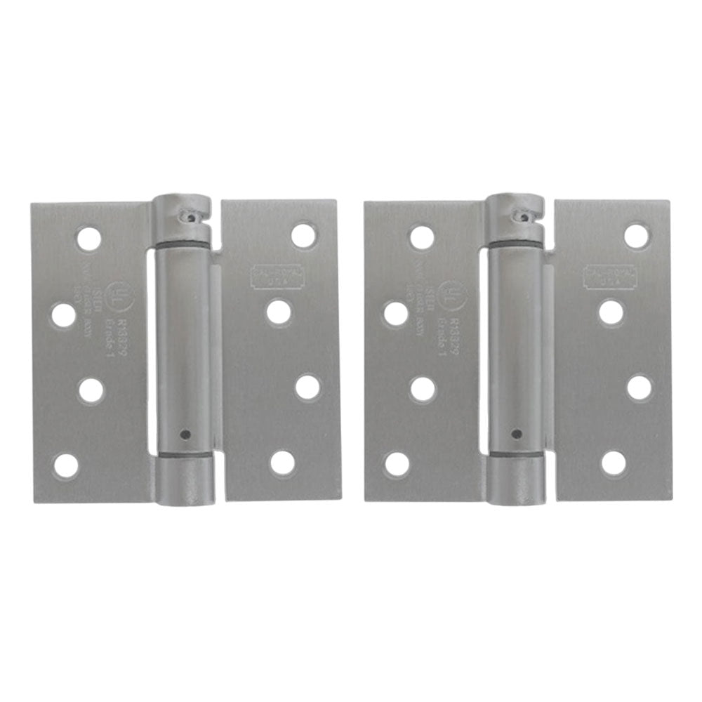 Cal-Royal - NEWSH44SQ - Residential Spring Hinges Square Corner - Size 4" x 4" - USP - Primed for Painting (600 (Pack of 2)