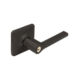 Cal-Royal - ROC05-SQ - Challenger - Storeroom Standard Duty Cylindrical Lever Set with Square Rose - US1 - Flat Black Coated (622)