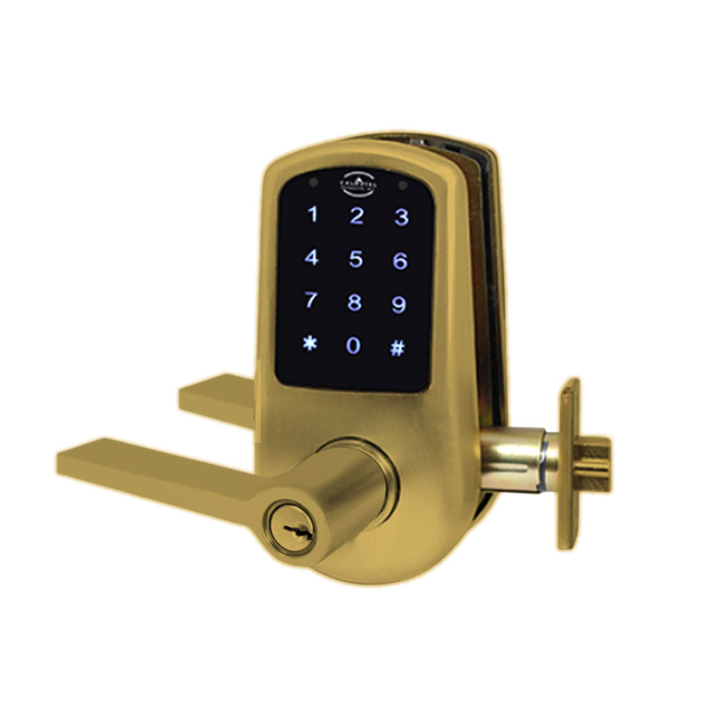 Cal-Royal - CR9000 - Commercial Digital Touch Screen Door Lock With Clutch Technology - Entrance - Grade 2