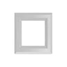 Cal-Royal SVL Vision Low Profile Lite Frame for 3/16" to 1/4" Thick Glass and 1-3/4" Door