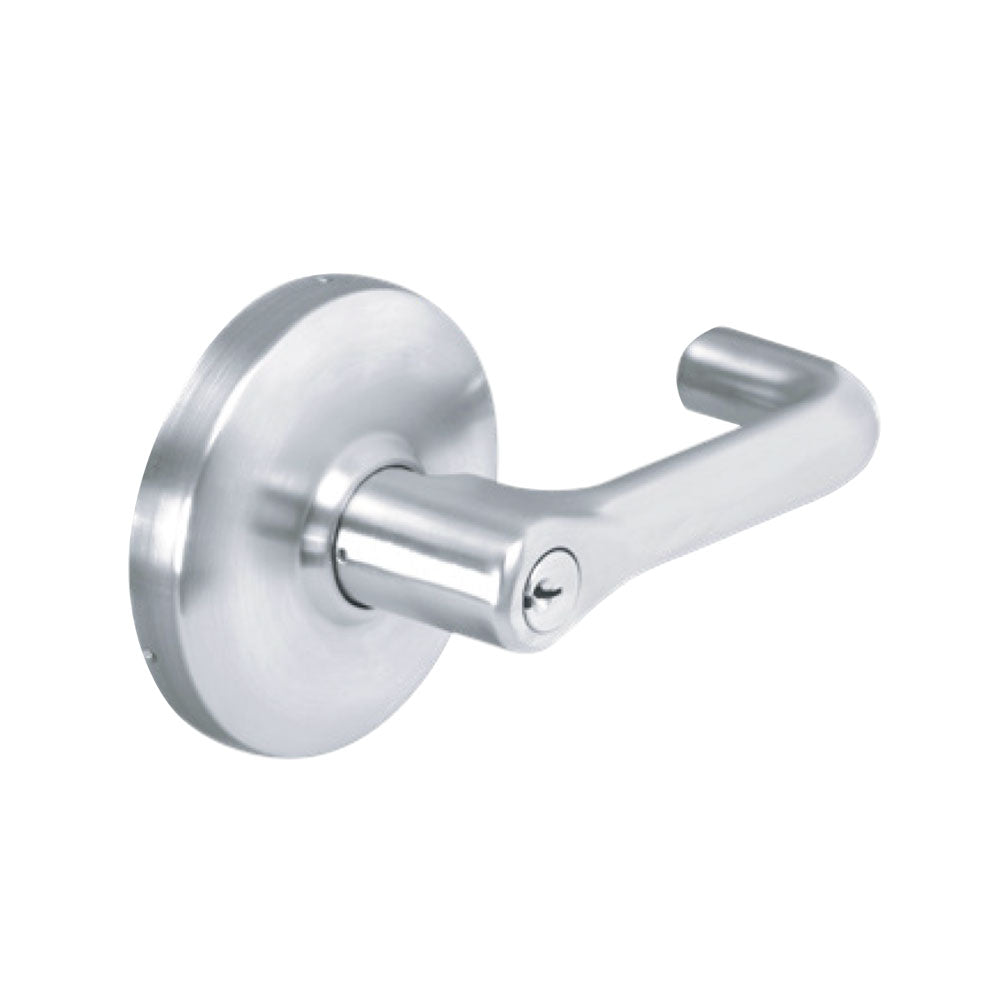 Cal-Royal - ENT00L - Clutch Cylindrical Lever for 9800, 7700, 6600, 2200, 5000, T5000 Series Lockset - Entrance Function - SFIC - C Keyway - Non-Handed - Grade 1