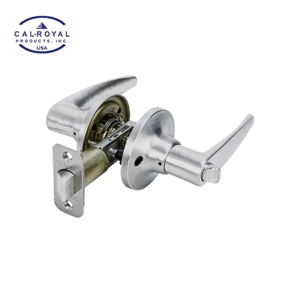 Cal-Royal - TZUL-20 Legacy Series Cylindrical Lever Set with Push/Turn Button in Privacy Function - Grade 3