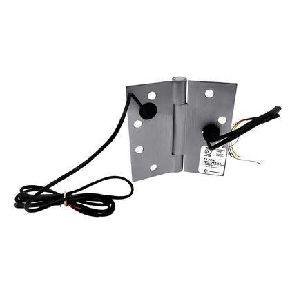 Command Access - ETM-CB75 - Energy Transfer Monitor Hinge - 3 Knuckle Heavy Weight - Steel Base Material - US26 (Bright Chrome-625)