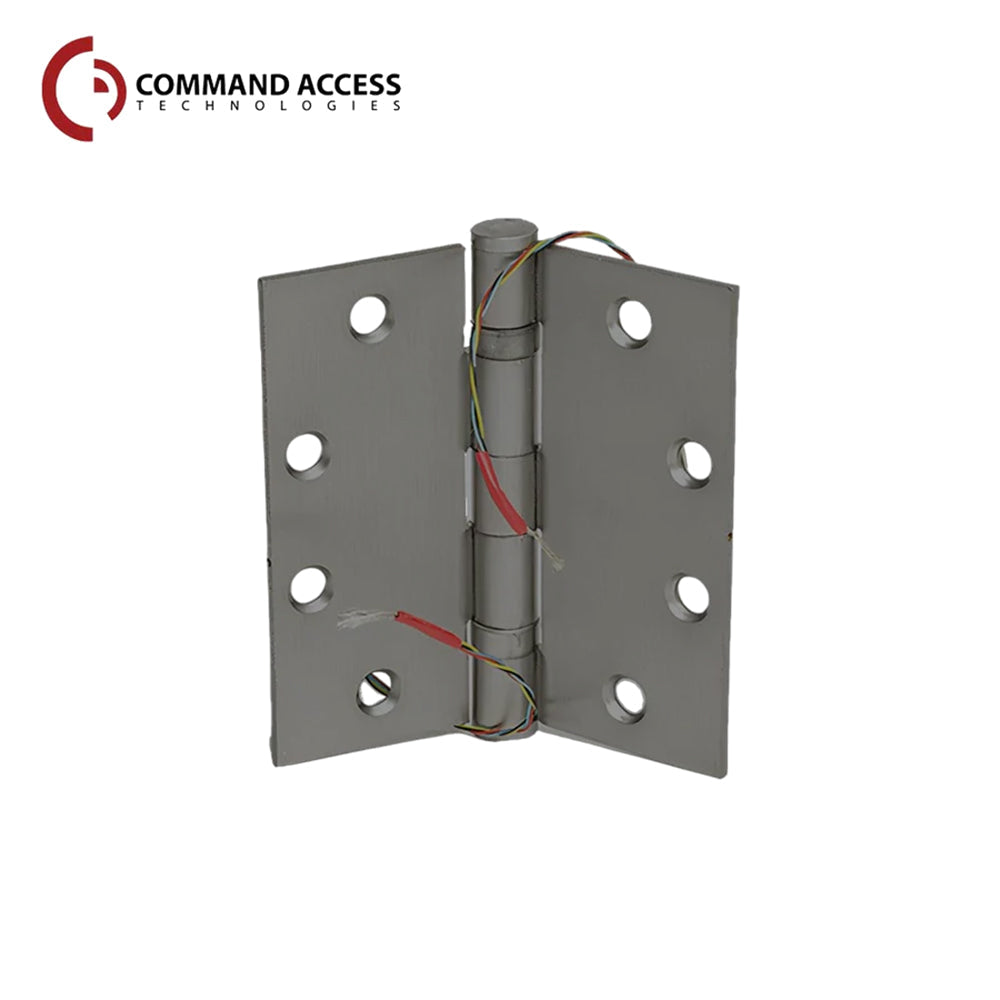 Command Access - ETM-BB68 - Energy Transfer Monitor Hinge - 5 Knuckle Heavy Weight - Steel Base Material - US9 (Bright Bronze-611)